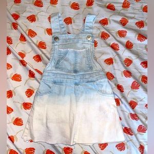 Ombré Jean overall dress